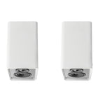 Edifier - QR65 Haut-parleur Bluetooth multimédia à effet lumineux magnifique - Blanc-Les boutons et boutons latéraux pratiques offrent un contrôle facile et l'application EDIFIER ConneX permet une personnalisation transparente