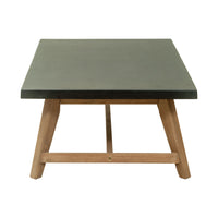 Zuo - Dert Table basse - Gris-Fini imitation béton au look contemporain industriel