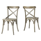 Modway - Gear Fauteuil d’appoint de salle à manger - Gris-7