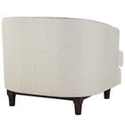 Modway - Coast Tissu rembourré Fauteuil - Beige-Matériau 100% polyester