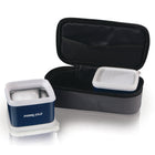 Pinnacle - Ensemble repas 3 pièces pour conservation des aliments Polaris-Bec couvert hygiénique, corps intérieur en acier inoxydable, sac isotherme