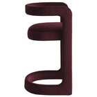 Modway - Winslow Performance Velvet Tabouret de comptoir - Mûrier-Rembourrage en mousse dense