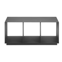 Zuo - Kokos Table basse - Charbon-Structure en acier thermolaqué assurant stabilité et durabilité
