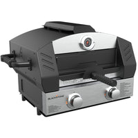 Blackstone - Four à pizza portable avec pierre de cordiérite de 15"-Cuisinez jusqu'à une pizza de 15 pouces avec la pierre à pizza en cordiérite de 15 pouces