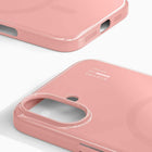 Ideal of Sweden - Étui Slim MagSafe pour iPhone 17 - Rose Glossy-Compatible avec MagSafe et le chargement sans fil