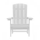 Backyard Lifestyles - Chaise Adirondack - Blanc-Ne se fissure pas, ne s’écaille pas, ne rouille pas et ne pèle pas.