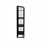 Futech - Présentoir métallique grillagé pour commerce de détail - 59,7 cm x 119,4 cm - Noir-Sa construction robuste en acier lui permet de supporter une utilisation quotidienne en magasin, conçue pour résister aux réapprovisionnements fréquents dans les environnements à fort trafic.