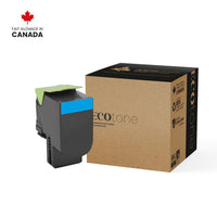 Ecotone - 80C1SC0 Remanufactures Toner - Rendement standard - Cyan -Type : Remanufactures EcoTone