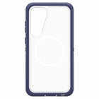 OtterBox - Defender Pro XT Clear Magnets Case pour Samsung Galaxy S25+ - Violet Thunder-DROP+ Résiste à 7X plus de chutes que la norme militaire (MIL-STD-810G 516.6)