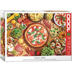 Eurographics - Casse-tête de la table italienne - 1000 pièces-Carton recyclé