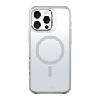 AXS - Crystal Shield Étui D3O fabriqué avec du plastique recyclé MagSafe compatible pour Apple iPhone 16 Pro Max - Gris Dégradé-Protection anti-UV pour afficher clairement le design original de votre cellulaire