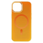 Ideal of Sweden - Étui Clear Mid MagSafe pour iPhone 15/14/13 - Orange Spritz -Conception protectrice avec bords surélevés pour protéger l'appareil photo et l'écran
