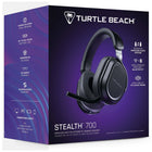 Turtle Beach - Casque de jeu Earforce Stealth 700 V3 pour PC - Noir-Système audio sans fil multiplateforme CrossPlay - Les deux émetteurs sans fil USB et le bouton unique sur le casque vous permettent de basculer rapidement entre votre PC ou votre PlayStation, sans avoir à déplacer l'émetteur ni à brancher des câbles.