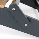 Backyard Lifestyles - Chaise Adirondack pliante avec porte-gobelet - Brun/Noir-Capacité de poids : 300 lb or 136 kg.