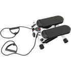 MotionGrey - Stepper fitness - Mini stepper elliptique avec bandes de résistance et compteur de calories - Blanc-5