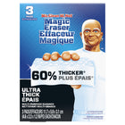 Mr. Clean - Magic Eraser - Nettoyant multi-surfaces ultra épais - Paquet de 3-Notre effaceur le plus durable, dure 7X plus longtemps vs l’original