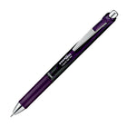 Pentel - EnerGel Couleurs Sombres Rétractable Stylo - 0.7mm - Bordeaux-Noire-Un look sombre et sophistiqué, avec une encre de couleur foncée