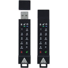 Apricorn - clé sécurisée Aegis 3z chiffrée USB 3.1 Gen 1 128 Go clé USB - noir-Ne nécessite aucun logiciel pour être configuré ou exploité - entièrement compatible multiplateforme et parfait pour les déploiements corporatifs