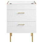 Modway - Daybreak 24" Armoire de toilette de salle de bain (lavabo non inclus) - Blanc-Vanité de salle de bain moderne