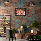 Detroit Red Wings 20x29 2008 Stanley Cup - Toile encadree - 31" x 22"-Sous licence officielle de la LNH et de l'AJLNH
