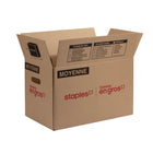 Staples - Boîte De Déménagement - moyenne - 23 po L x 15 po l x 15 po H-La boîte en carton ondulé Kraft offre une protection solide et fiable à vos besoin de déménagement
