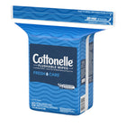 Cottonelle - Lingettes humides jetables dans les toilettes Cottonelle Fresh Care, lingettes humides pour adultes - 1 pack de recharge - 252 lingettes au total-3 fois le pouvoir nettoyant : Ces lingettes Cottonelle éliminent les dégâts, réduisent les odeurs et protègent les mains