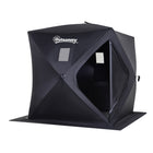 Outsunny - Tente De Pêche Sur Glace Pop-Up Pour 2 Personnes Avec Sac De Transport- Noir-Tente à glace pop-up, facile à installer et à démonter 