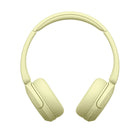 Sony - WHCH520 Casque sans fil avec microphone - Jaune-Conçu pour être léger et confortable pour une utilisation toute la journée.