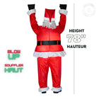 GEMMY - Père Noël gonflable suspendu au toit - 198 cm-6