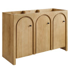 Modway - Appia 48" Armoire de toilette de salle de bain (lavabo non inclus) - Chêne-Charnières à fermeture douce