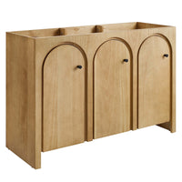 Modway - Appia 48" Armoire de toilette de salle de bain (lavabo non inclus) - Chêne-Charnières à fermeture douce