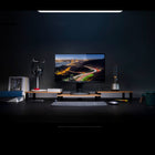 ShoppingAll - Support et rehausseur pour double moniteur - Noyer - Paquet de 5-Certifié CARB P2