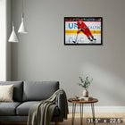 Andrei Svechnikov 20x29 Carolina Hurricanes - Toile encadree - 31" x 22"-Prêt à accrocher - livré entièrement assemblé