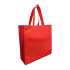 Reliabag - Réutilisables sacs à poignée non tissée - 15,5 x 6 x 15,5 - Rouge - Paquet de 100-Réutilisabilité : les sacs pour handles non tissés sont conçus pour être réutilisables