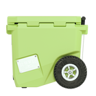 RovR - RollR 45 Glacière rigide à roulettes pintes avec poignée télescopique - Matcha-La conception ultra-durable et isolante offre jusqu’à 10 jours de rétention de glace