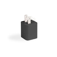 LOGiiX - Vibrance Power Mini 20W Chargeur Mural USB-C Chargeur Mural - Noir-Le Vibrance Power Cube Mini, compact et coloré, charge les smartphones jusqu'à 3 fois plus rapidement.