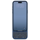 Clicks - Étui clavier pour iPhone 15 Pro Max – Royal Ink-Tapez avec vitesse et précision sur un clavier conçu pour la sensation et la performance.