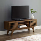 Modway - Render Console multimédia 46 po Meuble TV, Noyer-Stratifié lisse à grain de bois