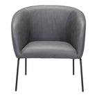 Zuo - Quinten Fauteuil d’appoint - Gris vintage-Confort moelleux et soutien durable