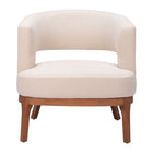 Zuo - Penryn Fauteuil d’appoint - Beige-Tissu confortable et durable