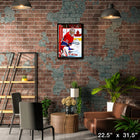 Carey Price Montreal Canadiens On Post Save sur toile - Toile encadree - 22" x 31"-Sous licence officielle de la LNH et de l'AJLNH
