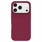 Blu Element - Étui Silicone MagSafe pour iPhone 17 Pro - Canneberge-Niveau de protection - 300 chutes à 10 pieds