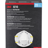3M - Appareil de protection respiratoire contre les particules de ponçage 8212 - 20/paquet-Le matériau filtrant électrostatique de pointe exclusif permet de respirer jusqu’à 15 % plus facilement par rapport aux appareils de protection respiratoires traditionnels