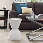 Modway - Haste Dos sans dos Tabouret - Blanc-Espace de rangement pratique