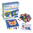 Learning Resources - Art du pixel STEM Explorers-Crafty 2-D Art : Les enfants créent leurs propres images en 2D inspirées des jeux vidéo en relevant plus de 40 défis STEAM sans écran