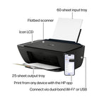 HP - Imprimante multifonction HP DeskJet 2955 - noir-Wi-Fi double bande avec reconnexion automatique et impression mobile simple via appli HP pour plus de flexibilité au quotidien
