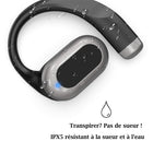 MyBat - Écouteurs Bluetooth Design Lab OpenEar noir et imprimé Camouflage élégants et confortables pour les modes de vie actifs-8