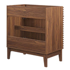 Modway - Render 30" Armoire de toilette de salle de bain (lavabo non inclus) - Noyer-Bassin d’évier non inclus