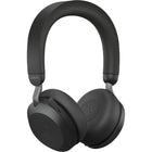 Jabra - Evolve2 75-usb-a UC Casque stéréo-Matériaux utilisés : Coussin en similicuir double mousse, Bandeau en mousse ultra douce recouvert de similicuir de couleur assortie, Bras coulissant en métal