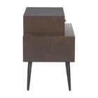 Zuo - Mechy Table d’appoint - Brun-Garantie limitée de 3 ans